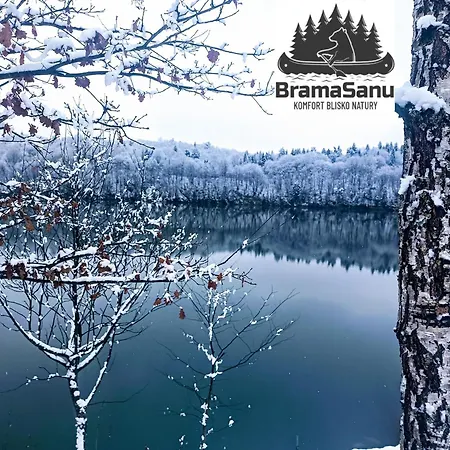 Brama Sanu - Z Prywatna Linia Brzegowa Jeziora Solinskiego Olchowiec Exterior foto
